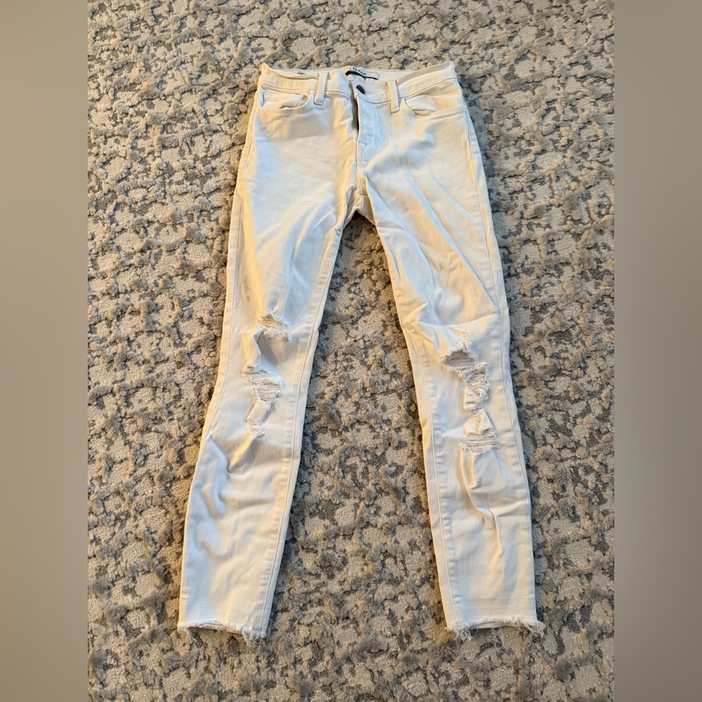 Women’s J Brand Off-White Skinny Denim Jeans